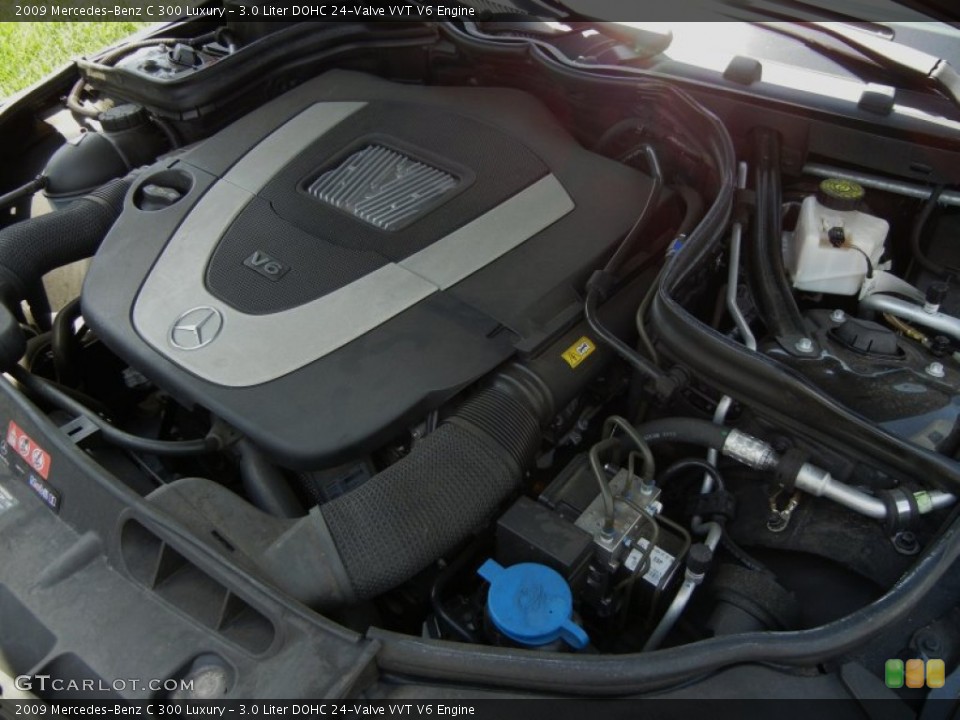 3.0 Liter DOHC 24-Valve VVT V6 Engine for the 2009 Mercedes-Benz C #63122607