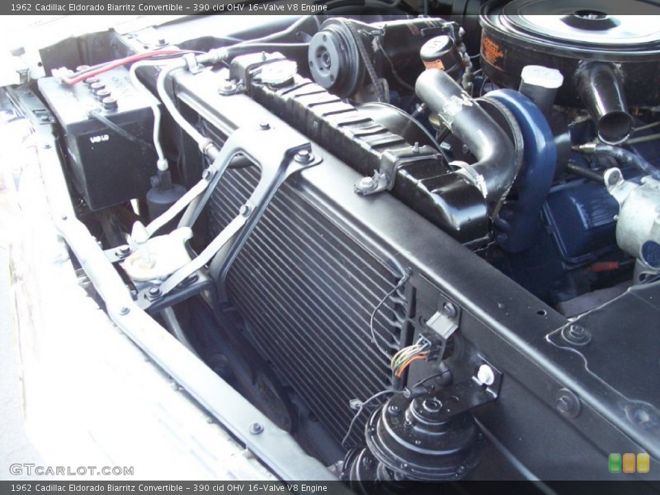 390 cid OHV 16-Valve V8 Engine for the 1962 Cadillac Eldorado #63124526