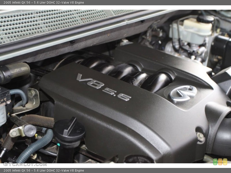 5.6 Liter DOHC 32-Valve V8 Engine for the 2005 Infiniti QX #63134837