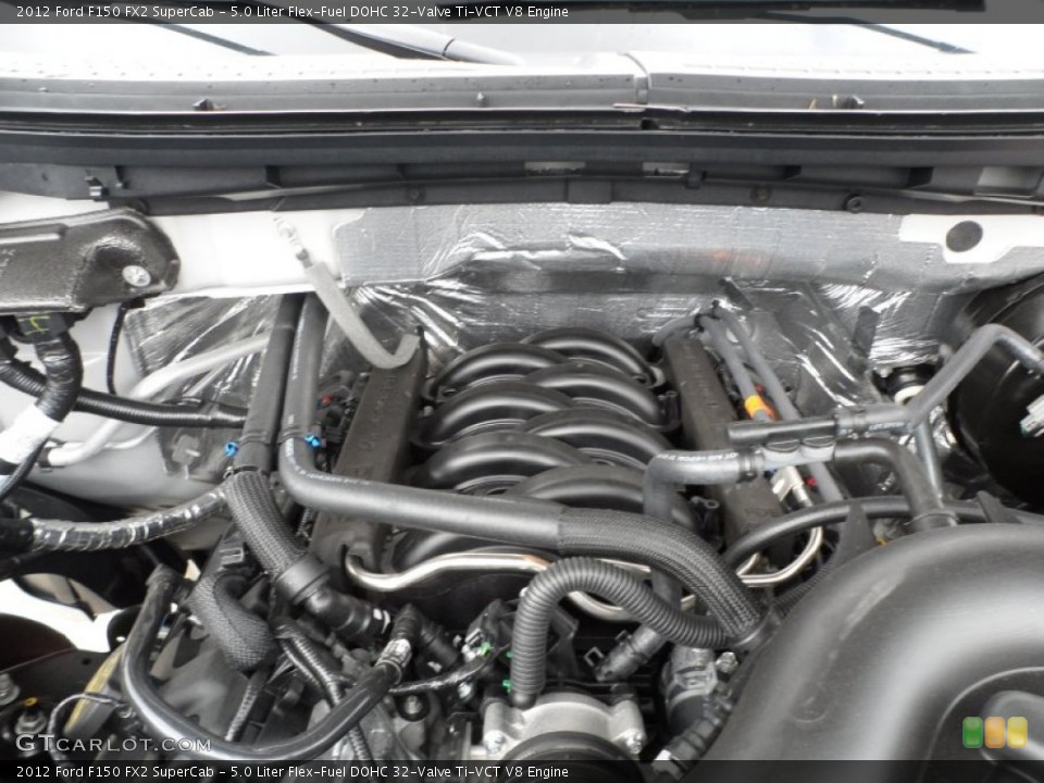 5.0 Liter Flex-Fuel DOHC 32-Valve Ti-VCT V8 Engine for the 2012 Ford F150 #63143269