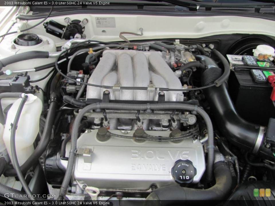 3.0 Liter SOHC 24 Valve V6 Engine for the 2003 Mitsubishi Galant #63148273