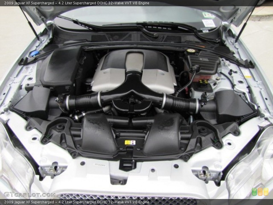 4.2 Liter Supercharged DOHC 32-Valve VVT V8 Engine for the 2009 Jaguar XF #63153481
