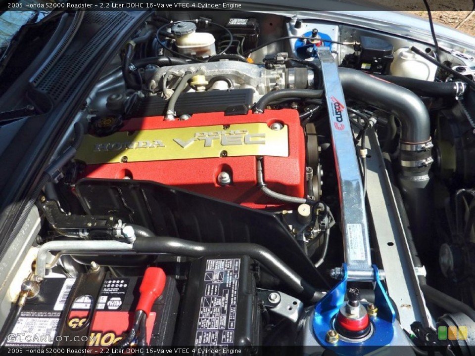 2.2 Liter DOHC 16-Valve VTEC 4 Cylinder Engine for the 2005 Honda S2000 #63160851