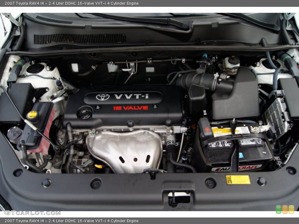 2.4 Liter DOHC 16-Valve VVT-i 4 Cylinder Engine for the 2007 Toyota RAV4 #63161418