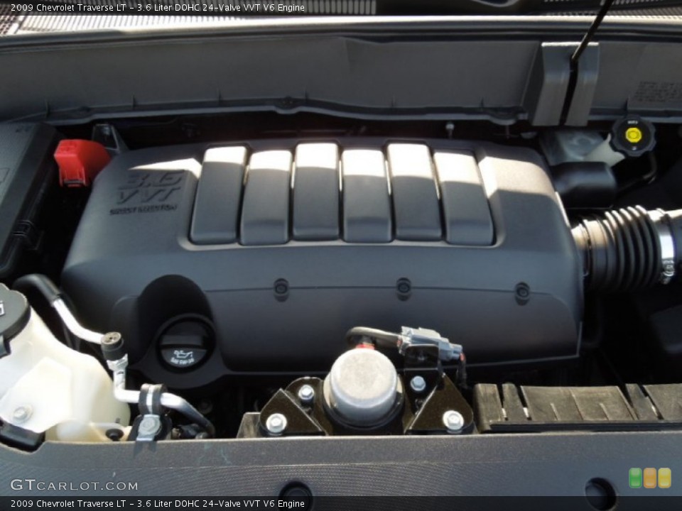 3.6 Liter DOHC 24-Valve VVT V6 Engine for the 2009 Chevrolet Traverse #63162835