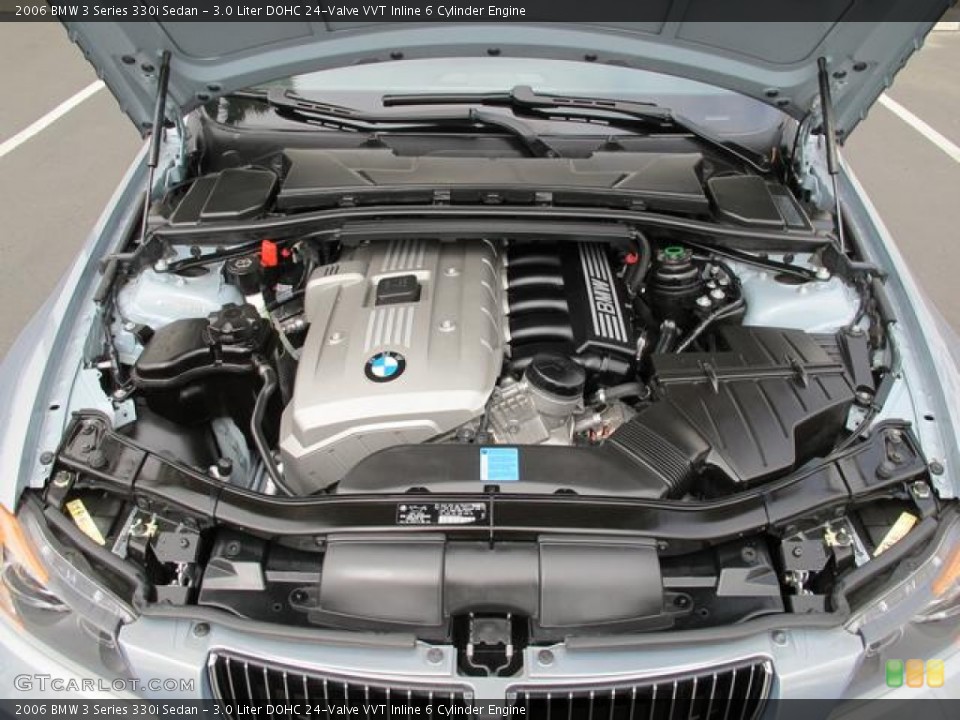 3.0 Liter DOHC 24-Valve VVT Inline 6 Cylinder Engine for the 2006 BMW 3 Series #63171694