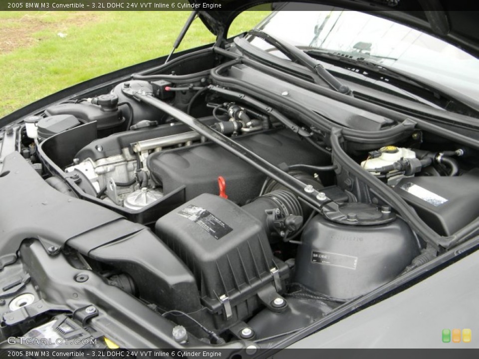 3.2L DOHC 24V VVT Inline 6 Cylinder Engine for the 2005 BMW M3 #63178015