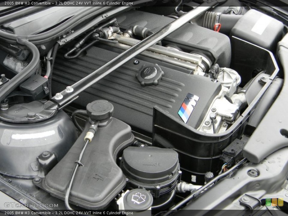 3.2L DOHC 24V VVT Inline 6 Cylinder Engine for the 2005 BMW M3 #63178023