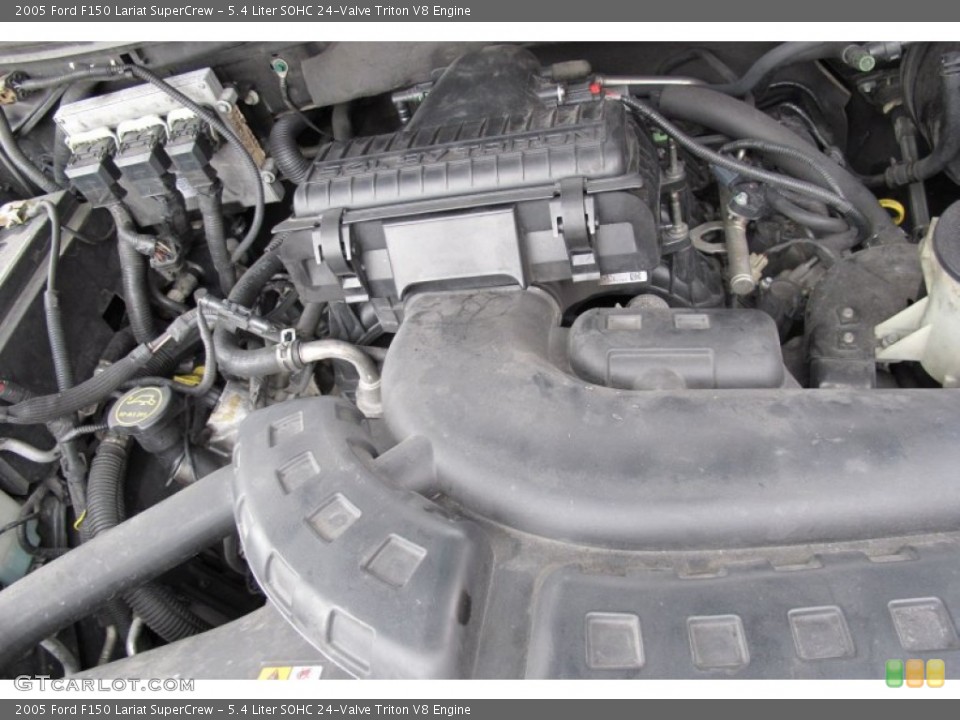 5.4 Liter SOHC 24-Valve Triton V8 Engine for the 2005 Ford F150 #63184237