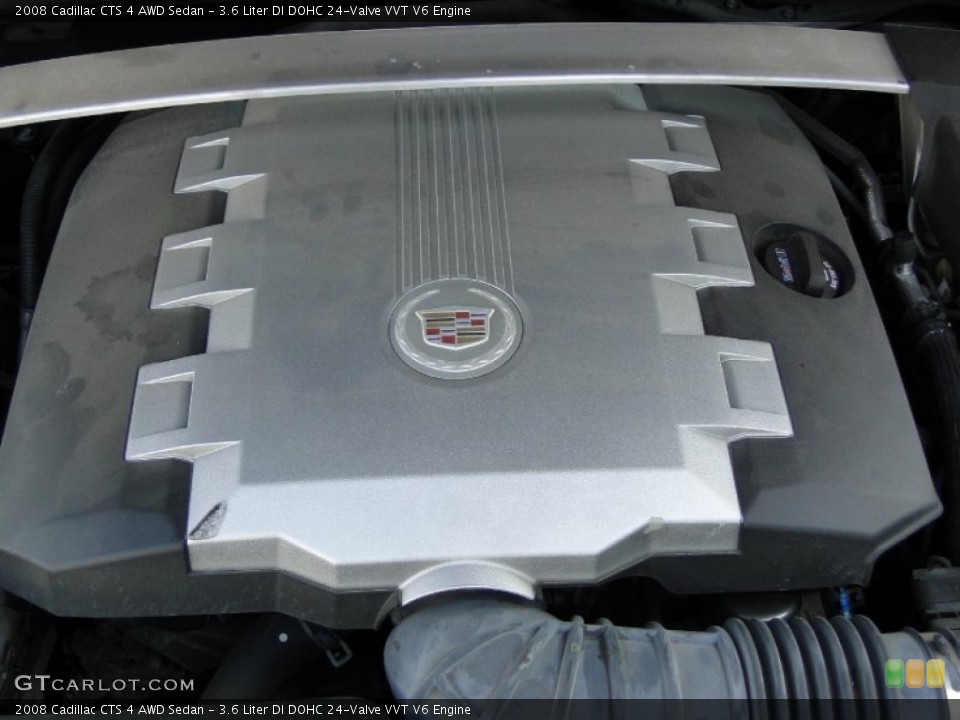 3.6 Liter DI DOHC 24-Valve VVT V6 Engine for the 2008 Cadillac CTS #63198546