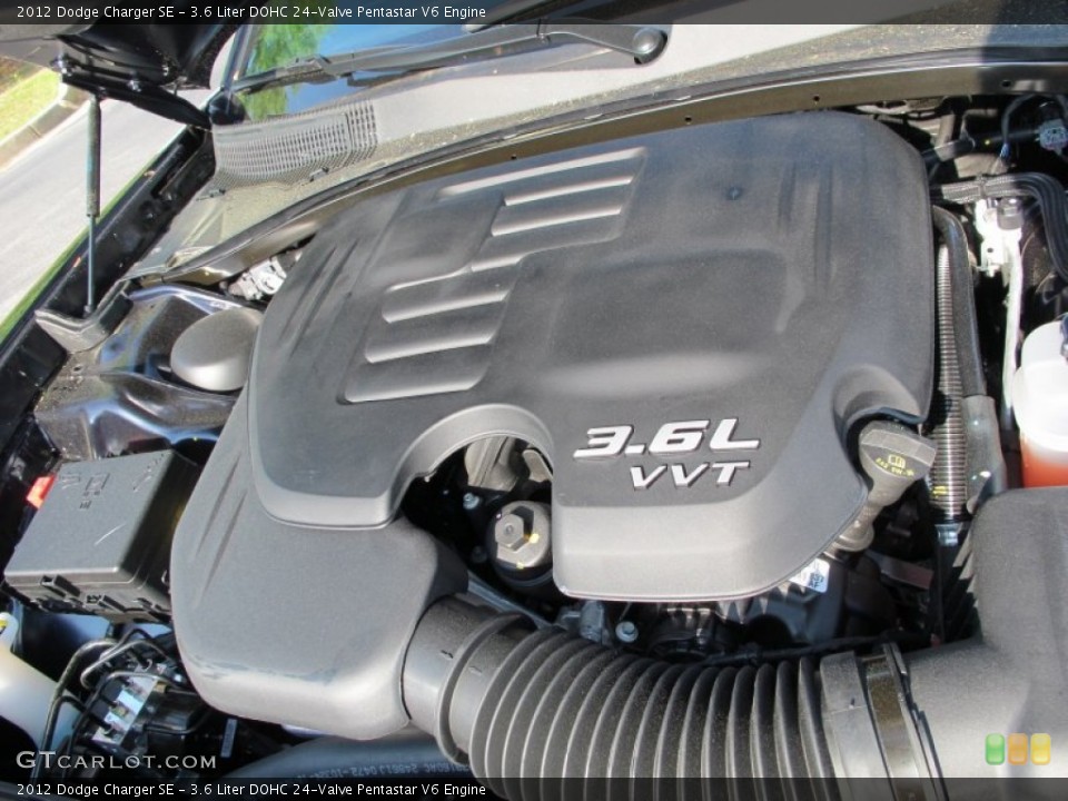 3.6 Liter DOHC 24-Valve Pentastar V6 Engine for the 2012 Dodge Charger #63203379