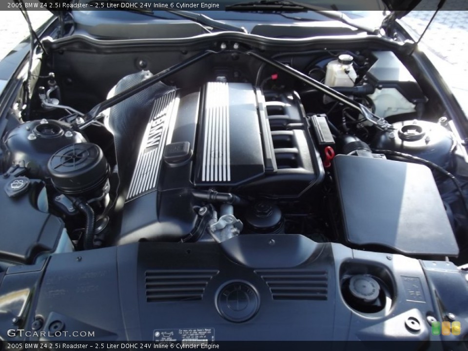 2.5 Liter DOHC 24V Inline 6 Cylinder Engine for the 2005 BMW Z4 #63204041
