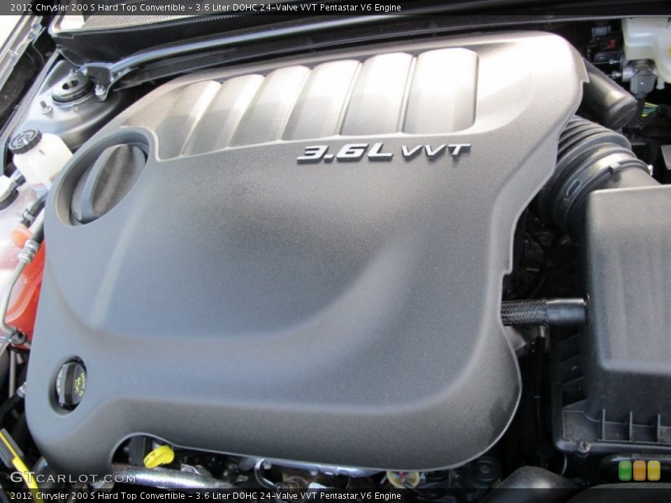 3.6 Liter DOHC 24-Valve VVT Pentastar V6 Engine for the 2012 Chrysler 200 #63204753