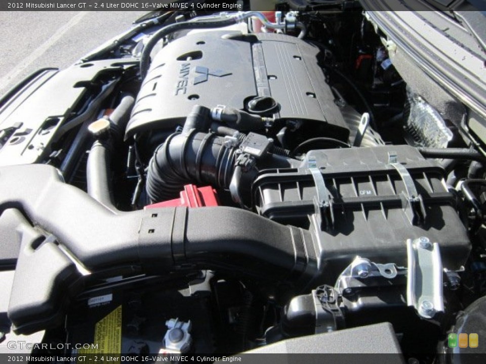 2.4 Liter DOHC 16-Valve MIVEC 4 Cylinder Engine for the 2012 Mitsubishi Lancer #63205953
