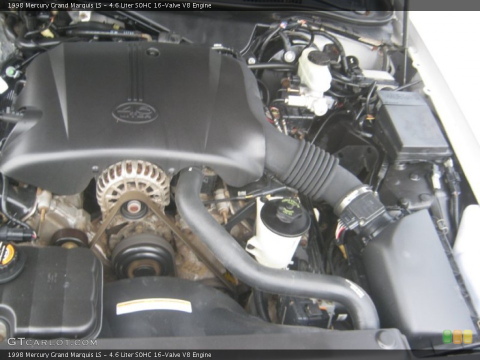 4.6 Liter SOHC 16-Valve V8 Engine for the 1998 Mercury Grand Marquis #63207729
