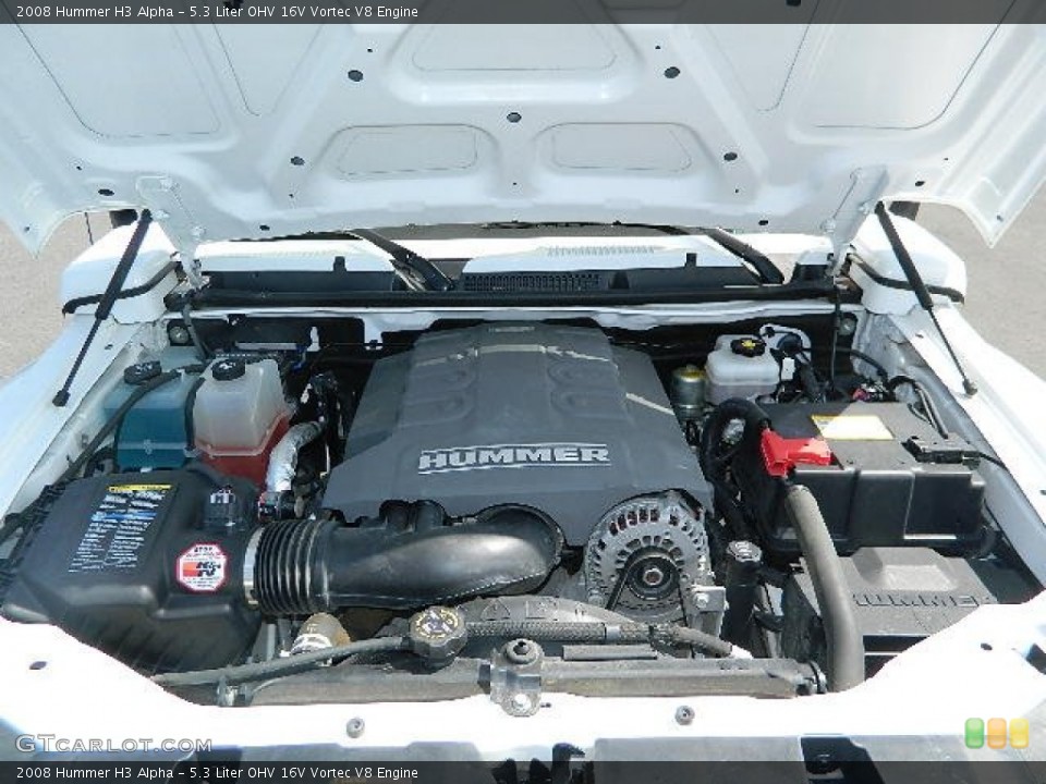 5.3 Liter OHV 16V Vortec V8 Engine for the 2008 Hummer H3 #63210345