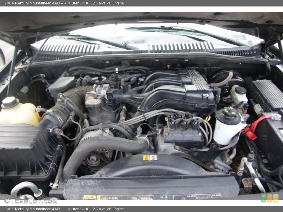 4.0 Liter SOHC 12 Valve V6 Engine for the 2004 Mercury Mountaineer #63217884
