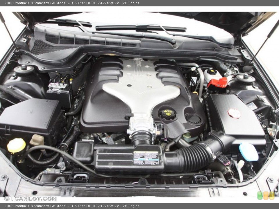 3.6 Liter DOHC 24-Valve VVT V6 Engine for the 2008 Pontiac G8 #63220233