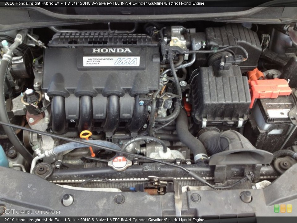 1.3 Liter SOHC 8-Valve i-VTEC IMA 4 Cylinder Gasoline/Electric Hybrid Engine for the 2010 Honda Insight #63221283