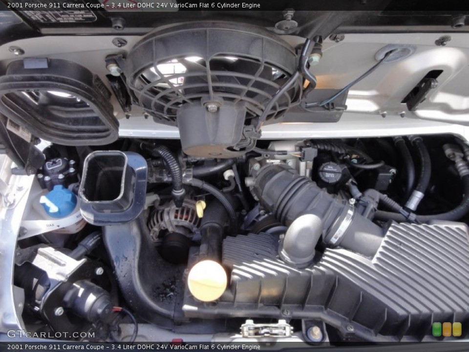 3.4 Liter DOHC 24V VarioCam Flat 6 Cylinder Engine for the 2001 Porsche 911 #63226574