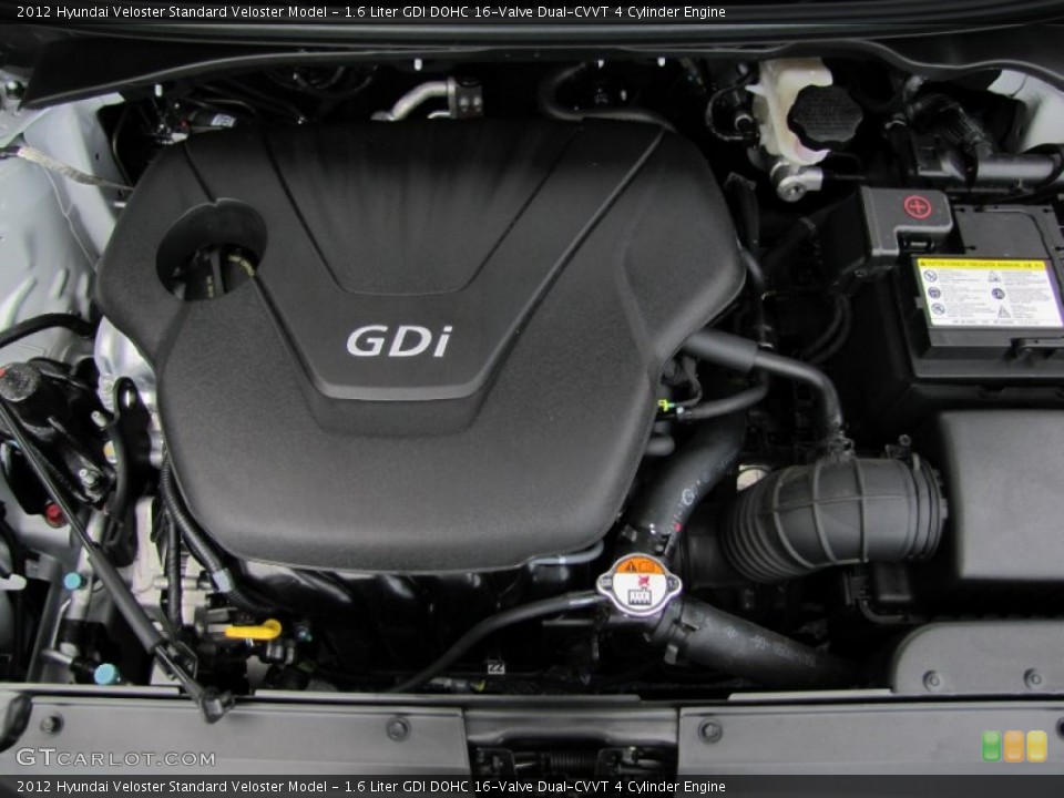 1.6 Liter GDI DOHC 16-Valve Dual-CVVT 4 Cylinder Engine for the 2012 Hyundai Veloster #63240096