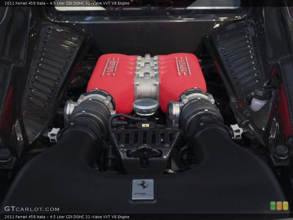 4.5 Liter GDI DOHC 32-Valve VVT V8 Engine for the 2011 Ferrari 458 #63253540