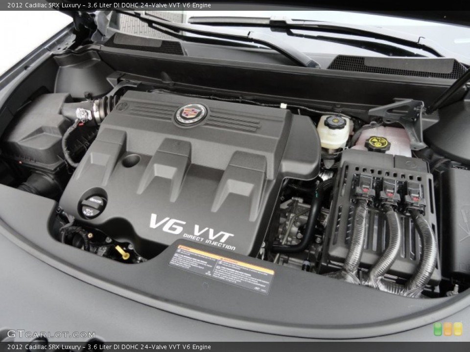 3.6 Liter DI DOHC 24-Valve VVT V6 Engine for the 2012 Cadillac SRX #63253910