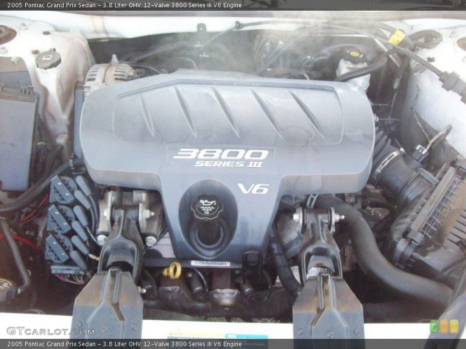 3.8 Liter OHV 12-Valve 3800 Series III V6 Engine for the 2005 Pontiac Grand Prix #63262582