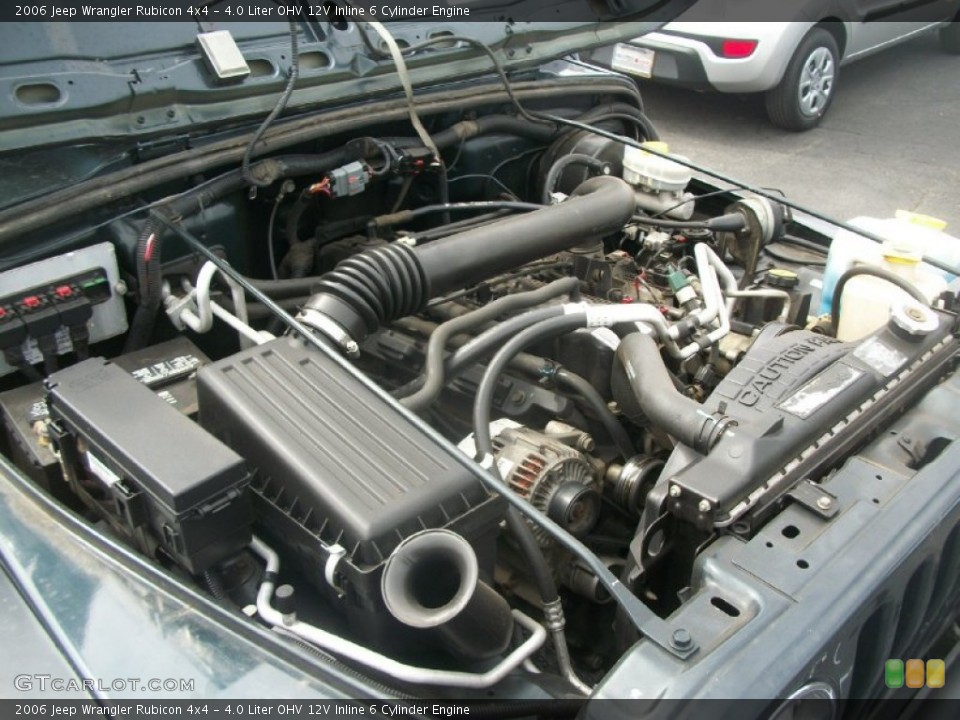 4.0 Liter OHV 12V Inline 6 Cylinder Engine for the 2006 Jeep Wrangler #63271243