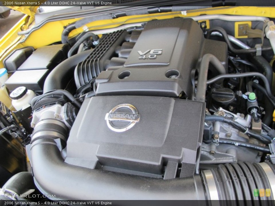 4.0 Liter DOHC 24-Valve VVT V6 Engine for the 2006 Nissan Xterra #63275131
