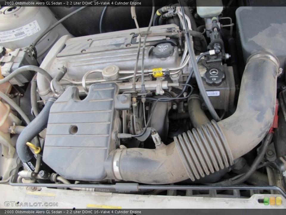 2.2 Liter DOHC 16-Valve 4 Cylinder Engine for the 2003 Oldsmobile Alero #63275386