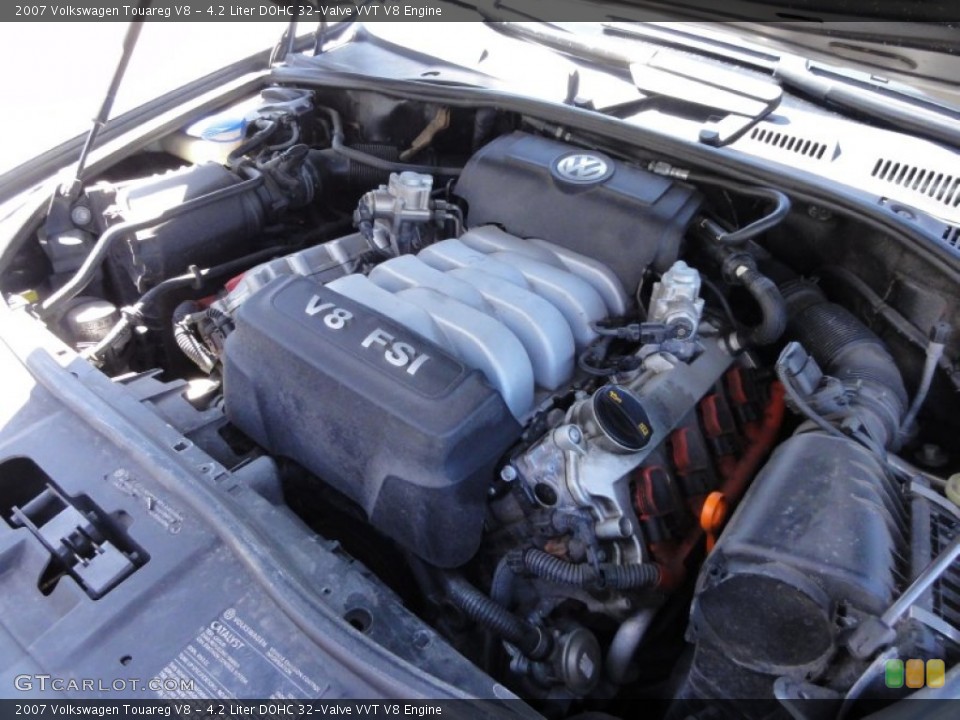 4.2 Liter DOHC 32-Valve VVT V8 Engine for the 2007 Volkswagen Touareg #63287419