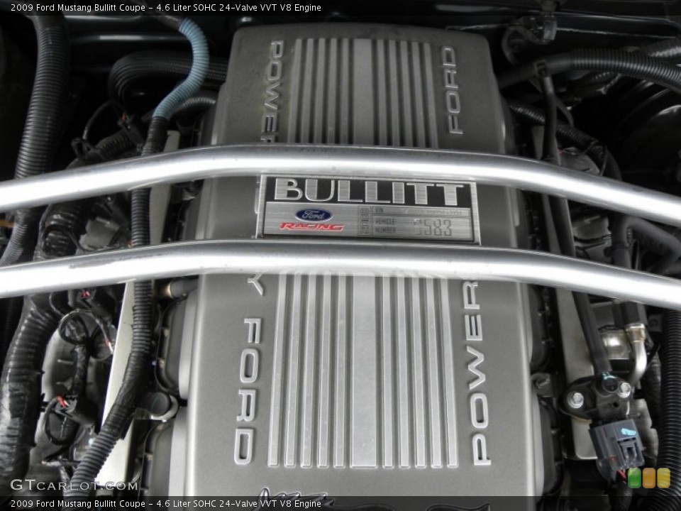 4.6 Liter SOHC 24-Valve VVT V8 Engine for the 2009 Ford Mustang #63302744