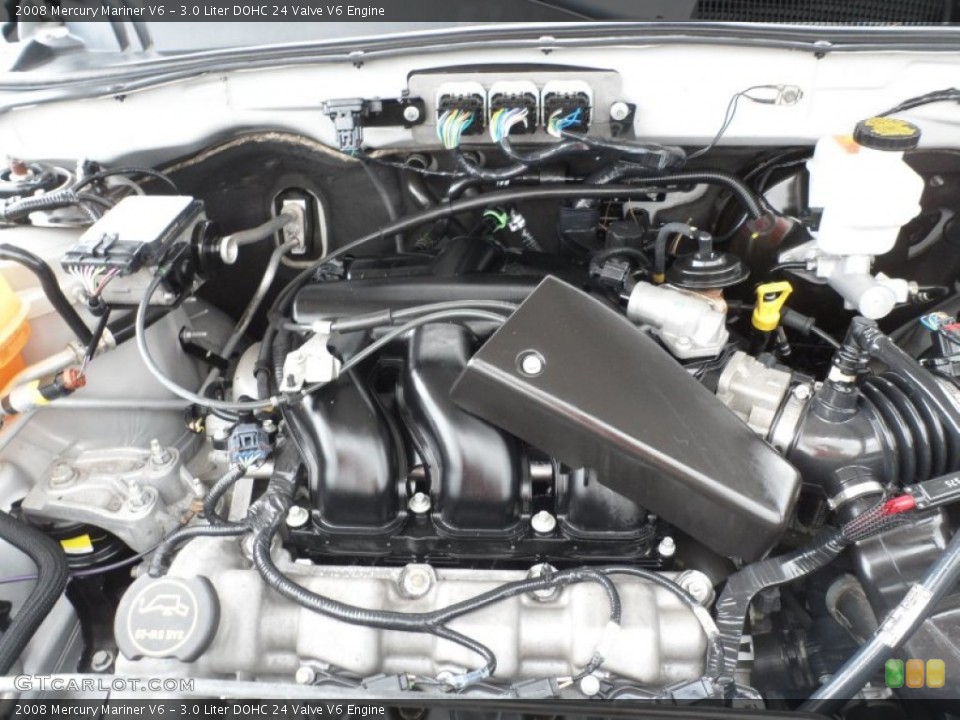 3.0 Liter DOHC 24 Valve V6 2008 Mercury Mariner Engine