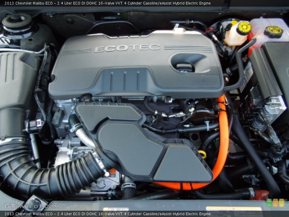 2.4 Liter ECO DI DOHC 16-Valve VVT 4 Cylinder Gasoline/eAssist Hybrid Electric Engine for the 2013 Chevrolet Malibu #63310924