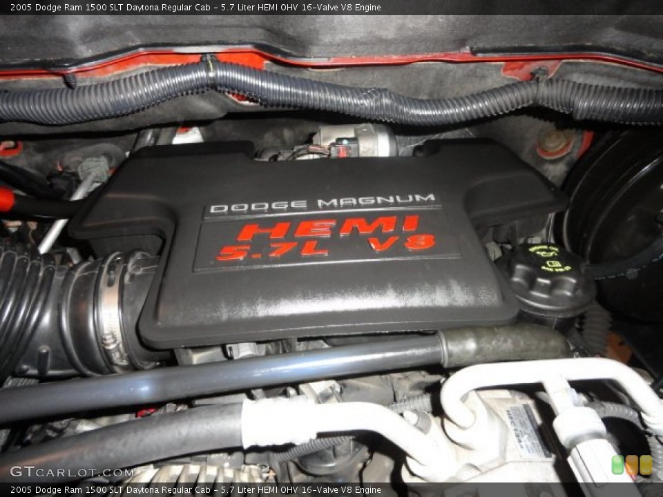 5.7 Liter HEMI OHV 16-Valve V8 Engine for the 2005 Dodge Ram 1500 #63314933