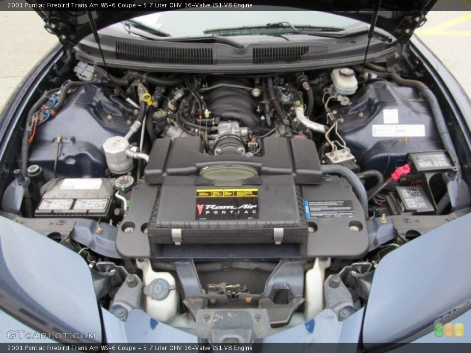 5.7 Liter OHV 16-Valve LS1 V8 Engine for the 2001 Pontiac Firebird #63331918