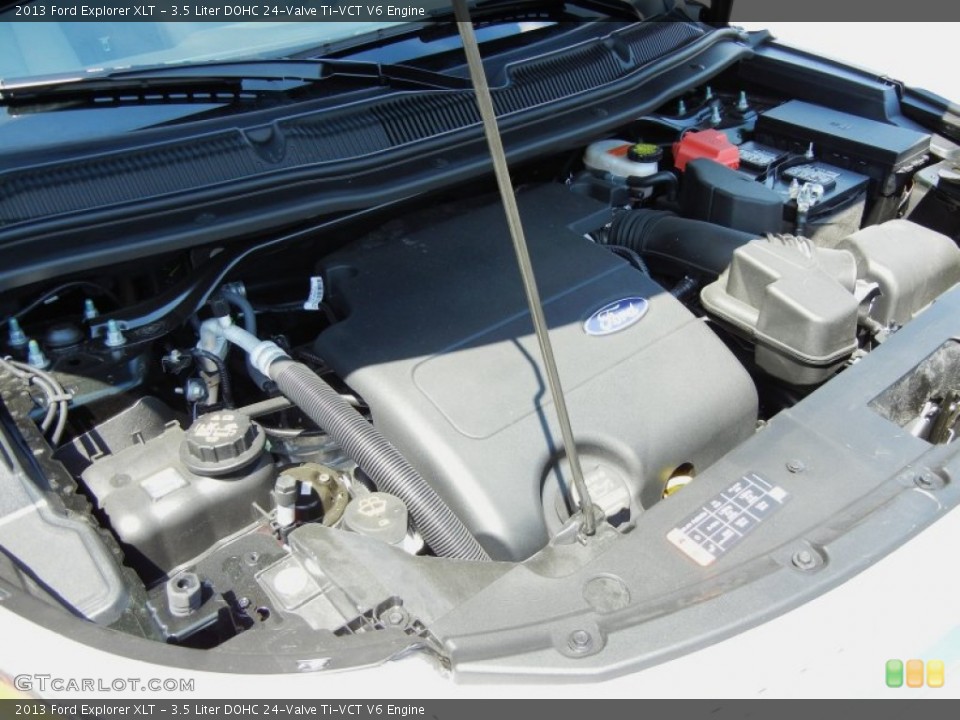 3.5 Liter DOHC 24-Valve Ti-VCT V6 Engine for the 2013 Ford Explorer #63341015