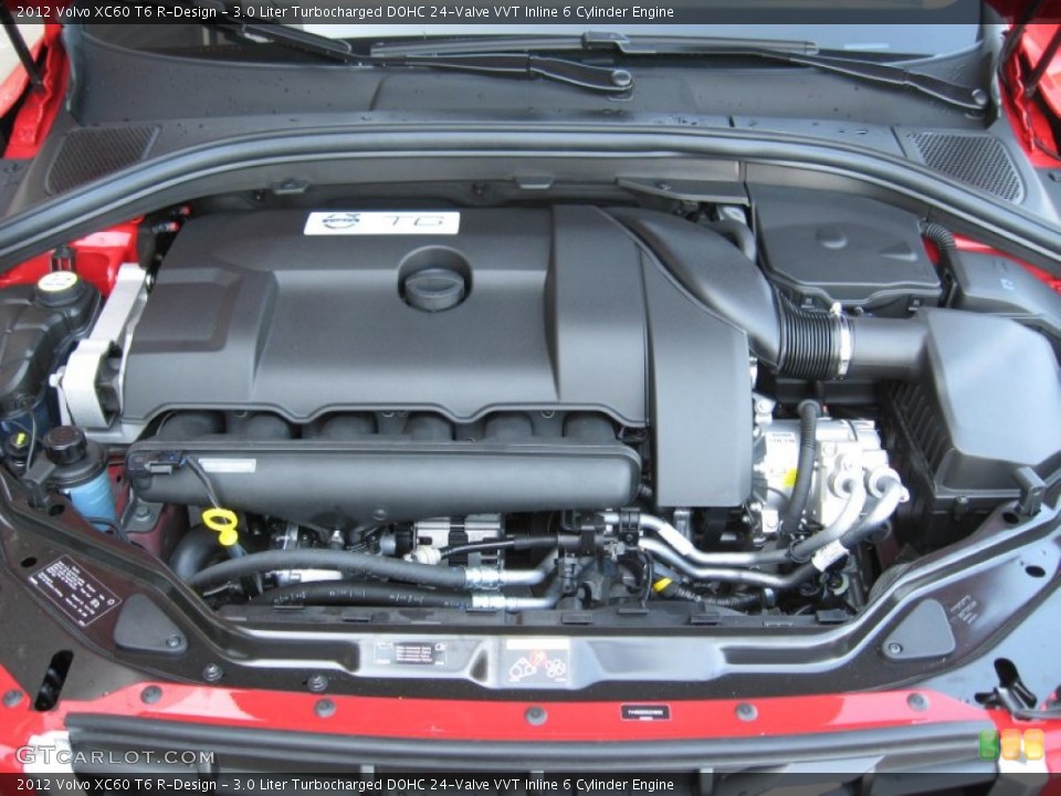 3.0 Liter Turbocharged DOHC 24-Valve VVT Inline 6 Cylinder Engine for the 2012 Volvo XC60 #63347090