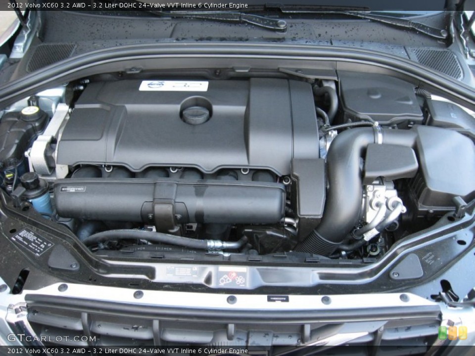 3.2 Liter DOHC 24-Valve VVT Inline 6 Cylinder Engine for the 2012 Volvo XC60 #63347672