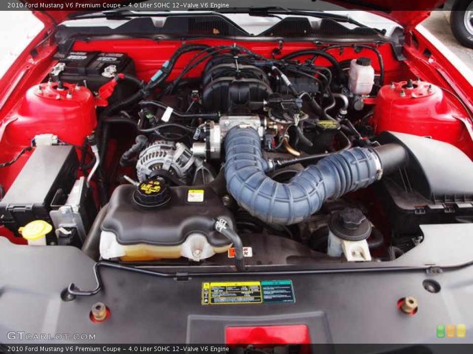 4.0 Liter SOHC 12-Valve V6 Engine for the 2010 Ford Mustang #63347802
