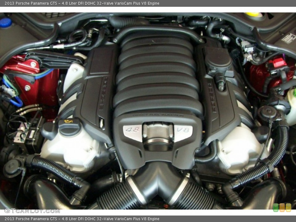 4.8 Liter DFI DOHC 32-Valve VarioCam Plus V8 Engine for the 2013 Porsche Panamera #63355466