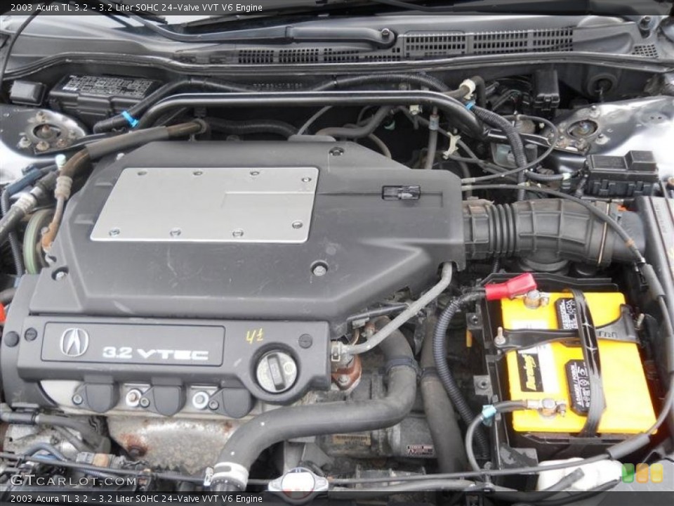 3.2 Liter SOHC 24-Valve VVT V6 Engine for the 2003 Acura TL #63360066