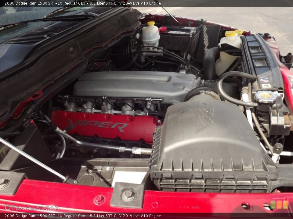 8.3 Liter SRT OHV 20-Valve V10 Engine for the 2006 Dodge Ram 1500 #63360689