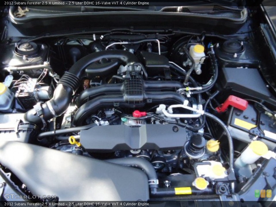 2.5 Liter DOHC 16-Valve VVT 4 Cylinder Engine for the 2012 Subaru Forester #63375374