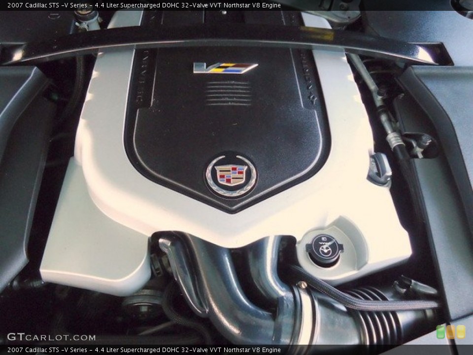 4.4 Liter Supercharged DOHC 32-Valve VVT Northstar V8 Engine for the 2007 Cadillac STS #63380351