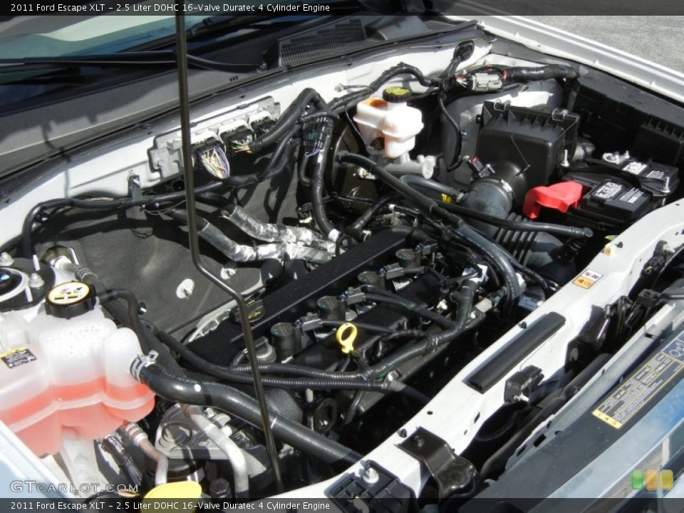 2.5 Liter DOHC 16-Valve Duratec 4 Cylinder Engine for the 2011 Ford Escape #63392006