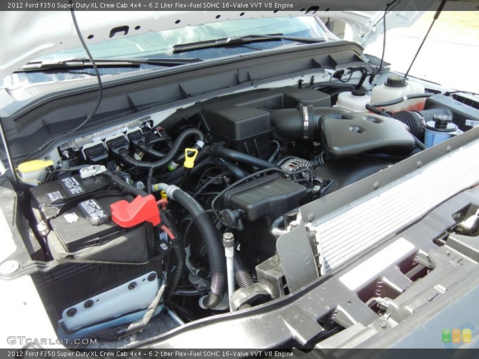 6.2 Liter Flex-Fuel SOHC 16-Valve VVT V8 Engine for the 2012 Ford F350 Super Duty #63393154