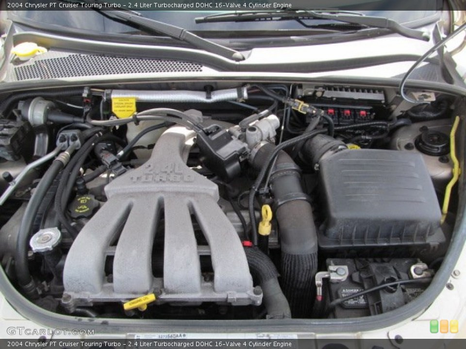 2.4 Liter Turbocharged DOHC 16-Valve 4 Cylinder Engine for the 2004 Chrysler PT Cruiser #63394237