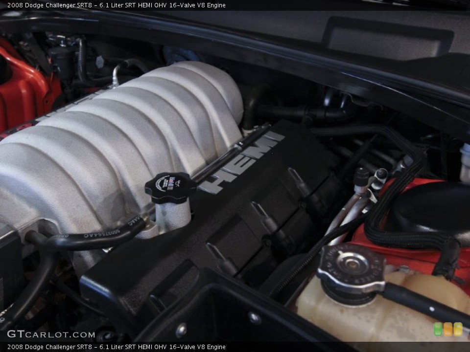 6.1 Liter SRT HEMI OHV 16-Valve V8 Engine for the 2008 Dodge Challenger #63404510
